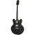 Epiphone ES-335 Ebony semi-akoestische gitaar met premium gigbag