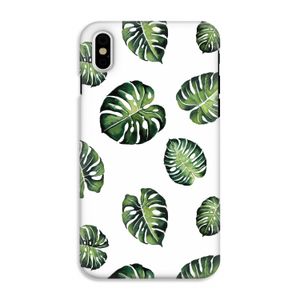 Tropische bladeren: iPhone XS Tough Case