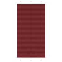 Plissé rolgordijn 105x200cm stofbreedte 104,4cm bordeauxrood