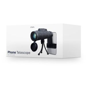 Telescoop s/martphone Camera - Verrekijker met 12X Zoom - Monoculair - Complete Set - s/martphone Camera Lens -