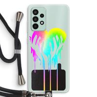 Hold My Heart: Samsung Galaxy A52s 5G Transparant Hoesje met koord