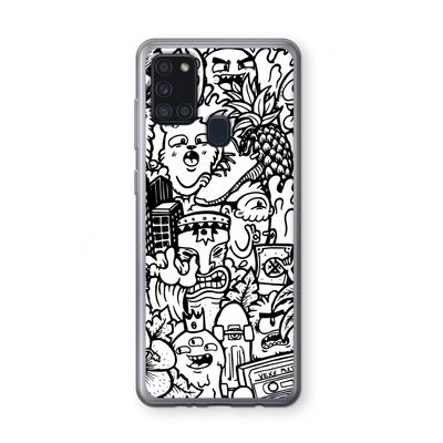 Vexx Mixtape #2: Samsung Galaxy A21s Transparant Hoesje