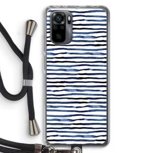 Verrassende lijnen: Xiaomi Redmi Note 10 Pro Transparant Hoesje met koord