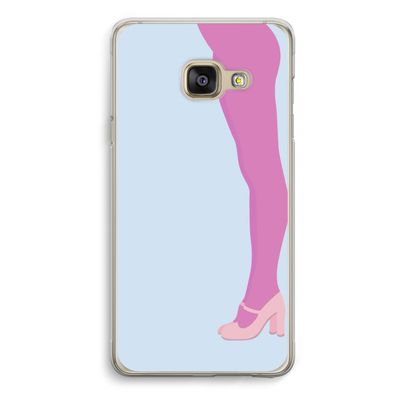 Pink panty: Samsung A3 (2017) Transparant Hoesje