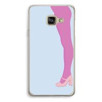Pink panty: Samsung A3 (2017) Transparant Hoesje