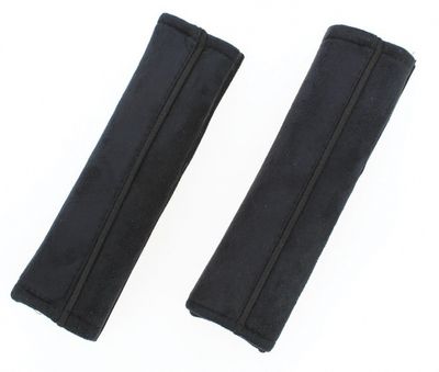 Race Sport gordelhoezen 24 x 6,5 cm vilt zwart 2 stuks Race Sport gordelhoezen 24 x 6,5 cm vilt zwart 2 stuks