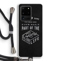 Life: Samsung Galaxy S20 Ultra Transparant Hoesje met koord