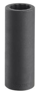 Facom lange impactdop 34 mm 1/2 12 -kant - NSD.34L