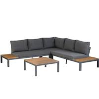 Exotan La Vida Loungeset - Teak/Antraciet