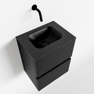 Toiletmeubel Mondiaz Ada | 40 cm | Meubelkleur Urban | Lex wastafel Urban Midden | Zonder kraangat