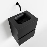 Toiletmeubel Mondiaz Ada | 40 cm | Meubelkleur Urban | Lex wastafel Urban Midden | Zonder kraangat
