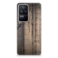 Xiaomi Poco F4 | Bumper Hoesje | Steigerhout