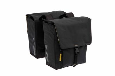 New Looxs Tulum Dubbele Fietstas 32 Liter Pet Zwart
