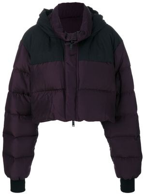 UNRAVEL PROJECT padded cropped jacket - Rose