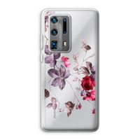 Mooie bloemen: Huawei P40 Pro Plus Transparant Hoesje