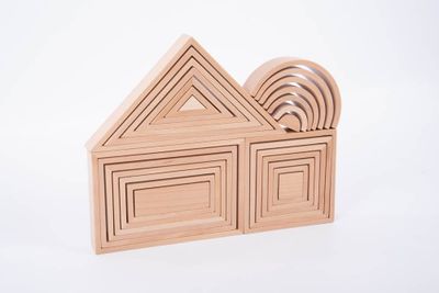 Houten architect Set van TickiT