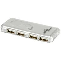 VALUE USB 2.0 Mini Hub, 4 poorts, geen voeding