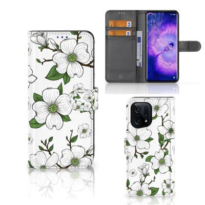 OPPO Find X5 Hoesje Dogwood Flowers OPPO Find X5 Hoesje Dogwood Flowers