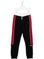 BOSS Kidswear pantalon de jogging à rayures latérales - Noir