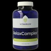 Vitakruid RelaxComplex oa Magnesium Tauraat & Vitamine D3 180 Tabletten
