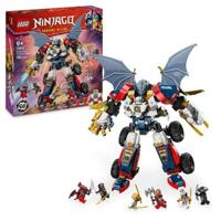 LEGO NINJAGO 71834 Zane's Ultra Combo Robot - 4-in-1 bouwset voor kinderen vanaf 9 jaar