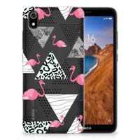 Xiaomi Redmi 7A | TPU Hoesje | Flamingo Triangle