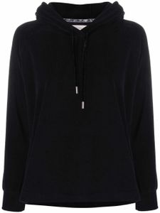 Circolo 1901 hoodie en coton mélangé à patch logo - Noir