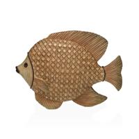 Decoratieve figuren Versa Hars Vis 17 x 14 x 29,5 cm