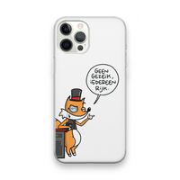 Geen Gezeik: iPhone 12 Pro Max Transparant Hoesje