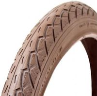 Deli Tire Tire Buitenband Tire 24 x 1.75" / 47-507 bruin met reflectie