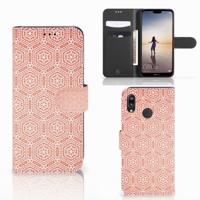 Huawei P20 Lite | Telefoon Hoesje | Pattern Orange