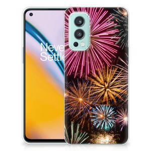 OnePlus Nord 2 5G Silicone Back Cover Vuurwerk