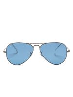 Ray-Ban lunettes de soleil Aviator Metal II - Argent - thumbnail