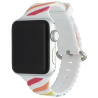 Apple Watch Swirl Sport Band - Kleurrijk Wit - 44, 45, 46 & 49mm Apple Watch Swirl Sport Band - Kleurrijk Wit - 44, 45, 46 & 49mm