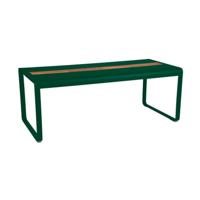 Fermob Bellevie tuintafel met opslagruimte 196x90 cm Cedar Green