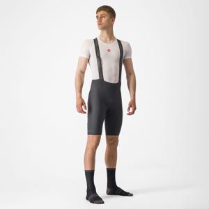 Castelli Espresso bibshort donkergrijs heren XL