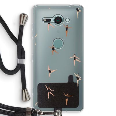 Dancing #1: Sony Xperia XZ2 Compact Transparant Hoesje met koord