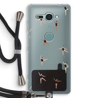 Dancing #1: Sony Xperia XZ2 Compact Transparant Hoesje met koord
