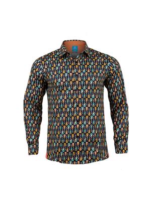 Guitar Groove Overhemd XL Lureaux - Handgemaakte Nette Schoenen Voor Heren