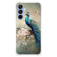 Case Anti-shock voor Samsung Galaxy A16 Vintage Pauwen