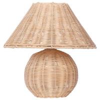 Beliani - CINDER - Tafellamp - Naturel - Rotan