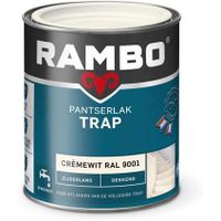 Rambo Pantserlak Trap Dekkend Zijdeglans - Cremewit Ral 9001 - thumbnail