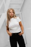 Guess 4G-Logo T-Shirt Dames Wit - Maat S - Kleur: Wit | Soccerfanshop