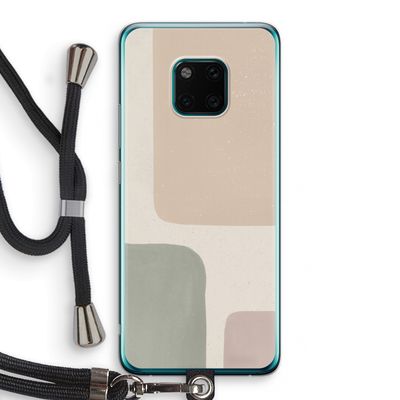 Geo #7: Huawei Mate 20 Pro Transparant Hoesje met koord