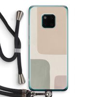 Geo #7: Huawei Mate 20 Pro Transparant Hoesje met koord