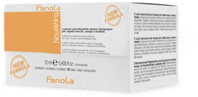 Fanola Ampullen Haircare Nourishing Leave-in 12x12ml | Voor Beschadigd Haar