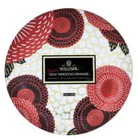 Voluspa Japonica Spiced Goji Tarocco Orange 3 Wick Tin Candle Voluspa Japonica Spiced Goji Tarocco Orange 3 Wick Tin Candle