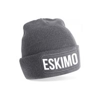 Eskimo muts unisex one size - grijs - thumbnail