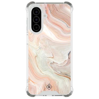 Samsung Galaxy A26 shockproof hoesje - Marmer waves