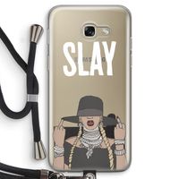 Slay All Day: Samsung Galaxy A5 (2017) Transparant Hoesje met koord